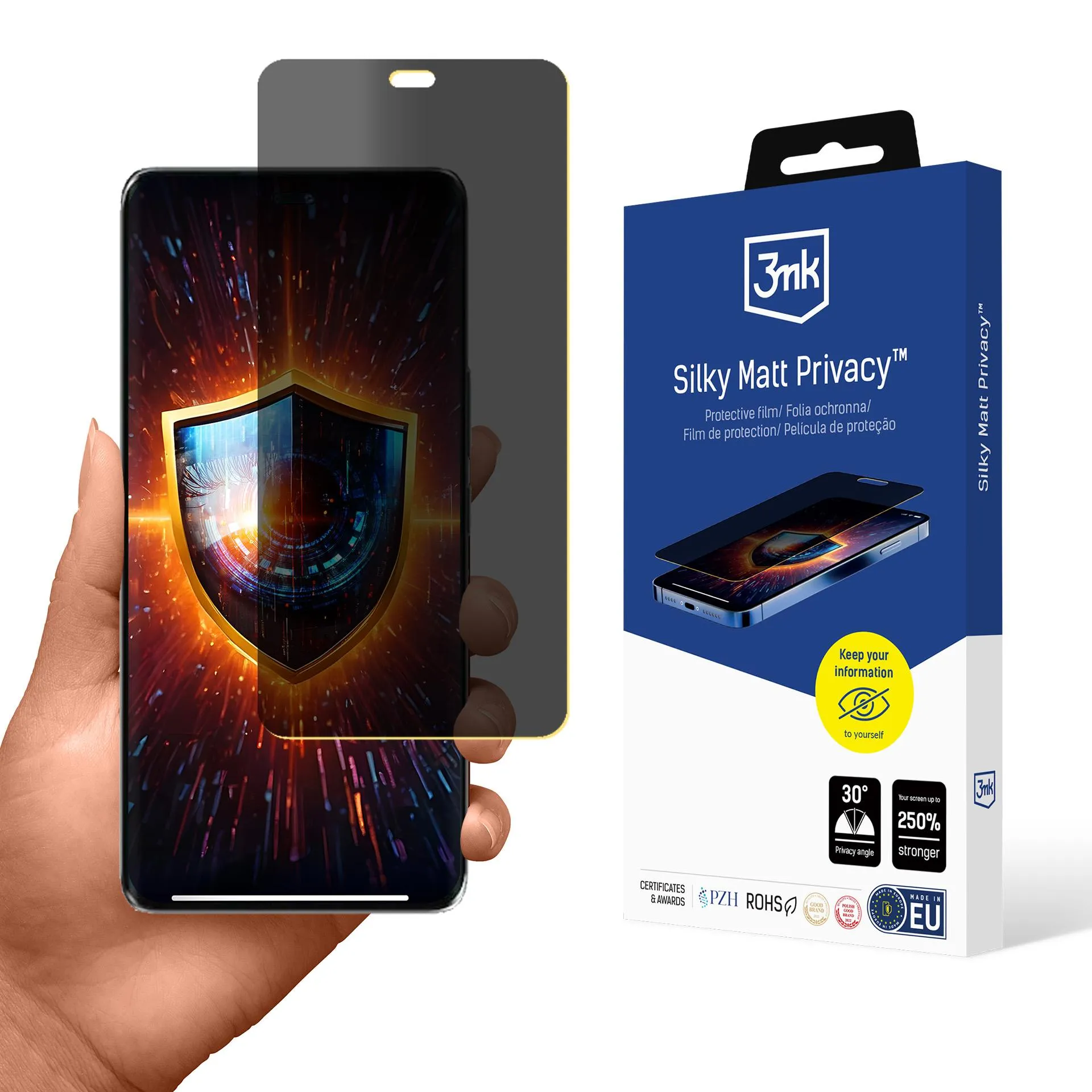 Privacy film for Honor Magic7 Lite - 3mk Silky Matt Privacy