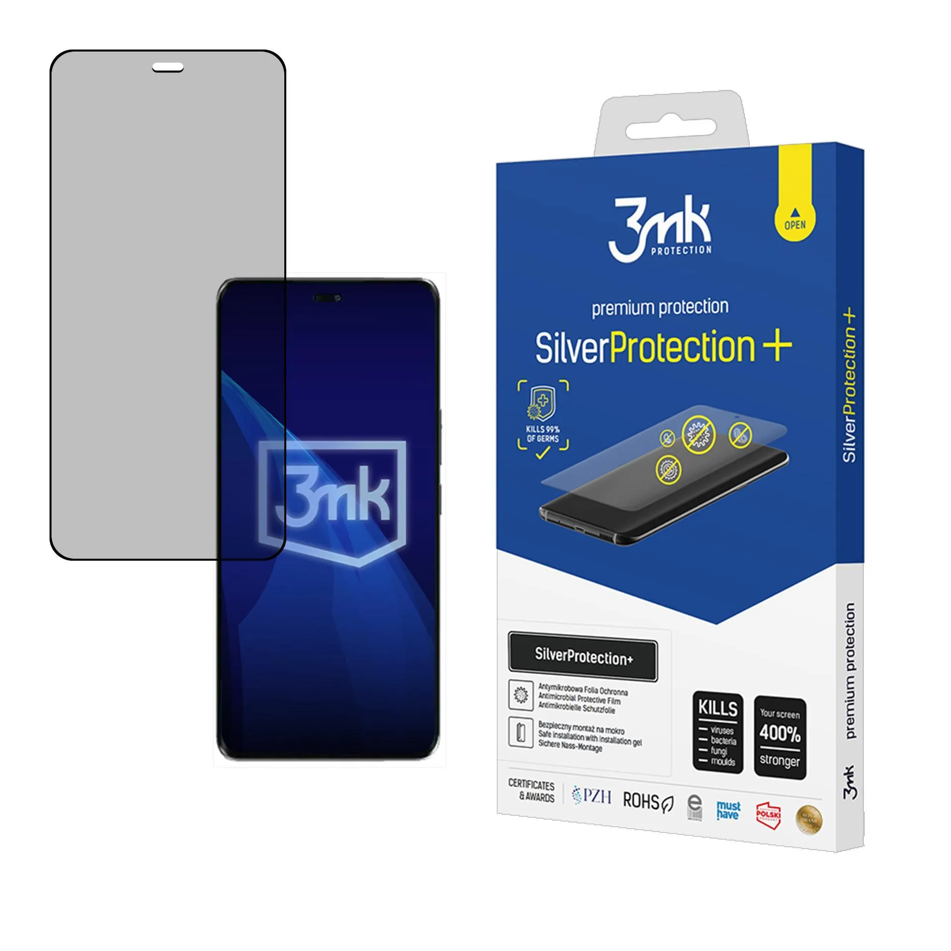 Anti-Shock Protective Film for Honor Magic7 Lite - 3mk SilverProtection+