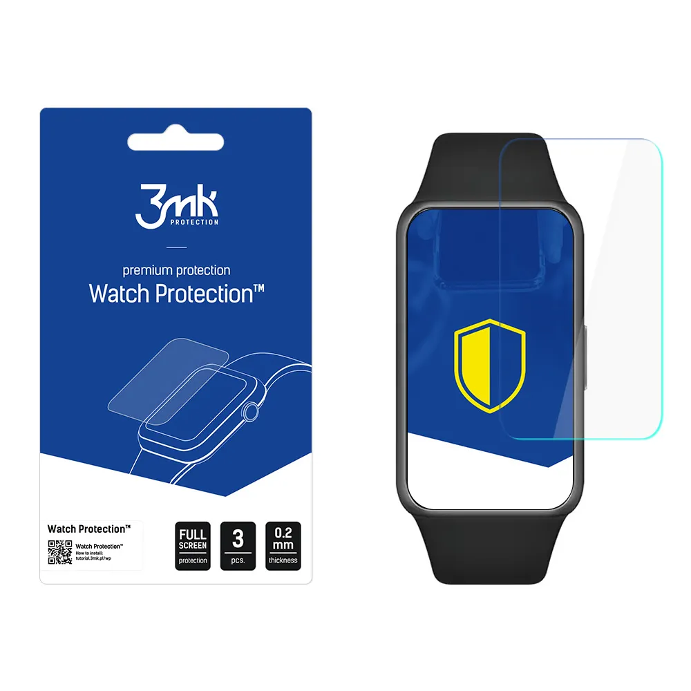 Protective screen film for smartwatch Huawei Band 6 - 3mk Watch Protection