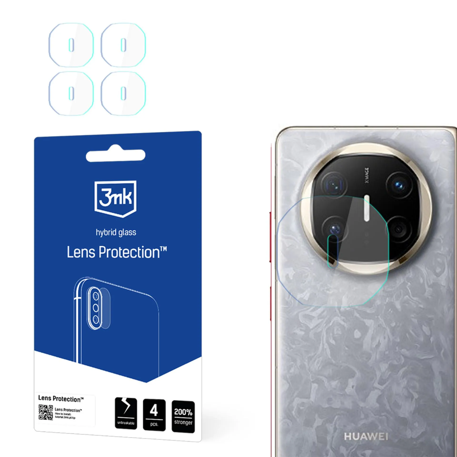 Lens glass for Huawei Mate X6 - 3mk Lens Protection