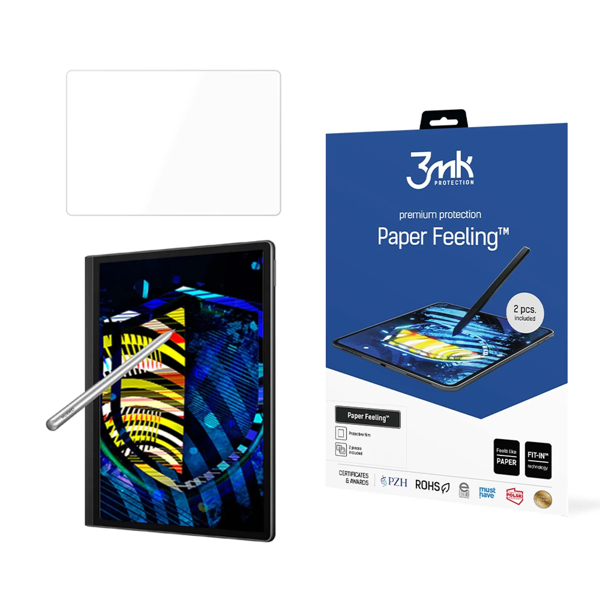 Protective film for Huawei MatePad Paper - 3mk Paper Feeling (2 pcs)