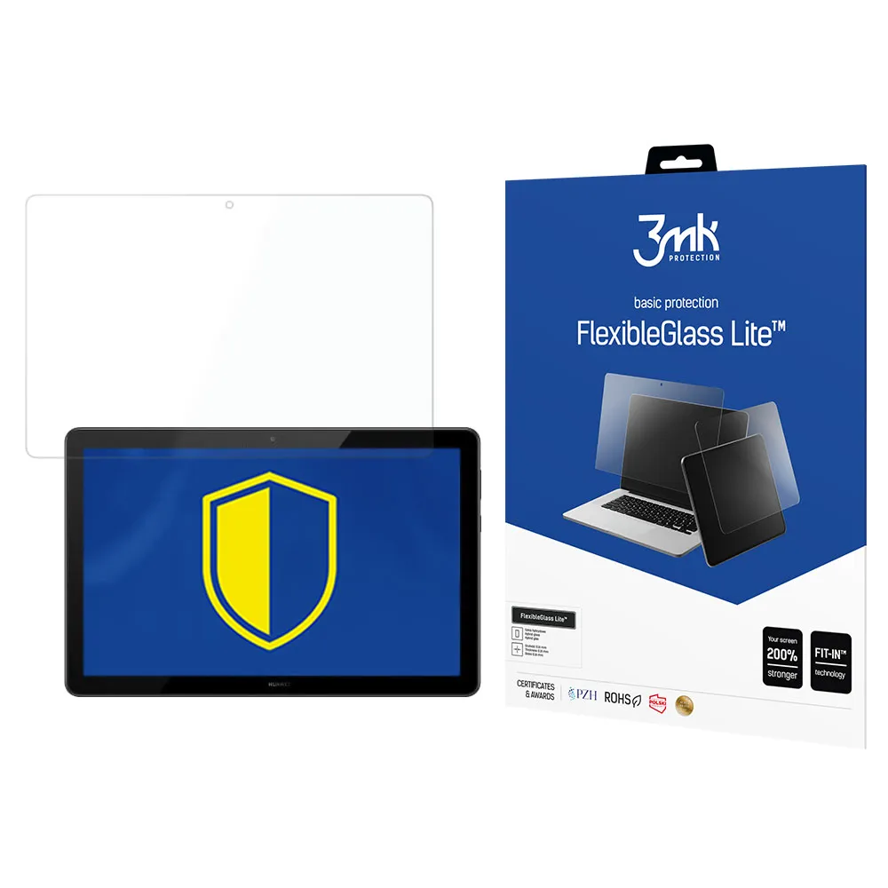 Shatterproof hybrid glass for Huawei MediaPad T5 - 3mk FlexibleGlass Lite