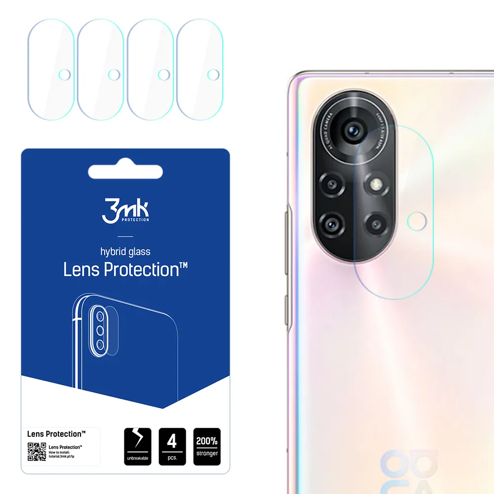 Lens glass for Huawei Nova 8 Pro 5G - 3mk Lens Protection