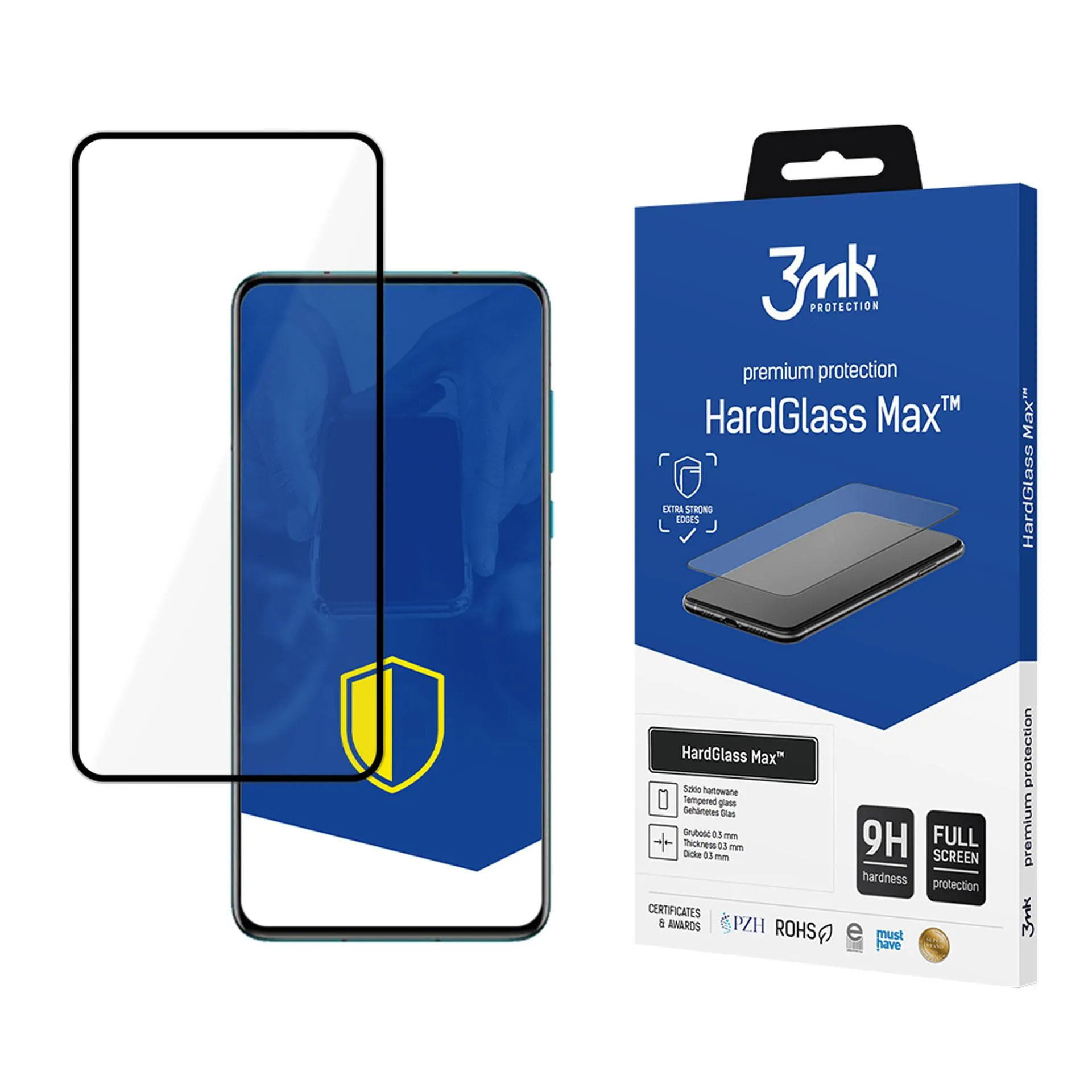 Reinforced tempered glass for Huawei P40 Pro + 5G - 3mk HardGlass Max