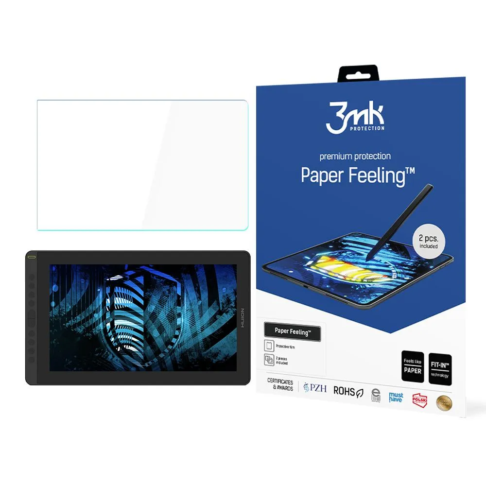 Protective film for Huion Kamvas 16 - 3mk Paper Feeling (2 pcs.)