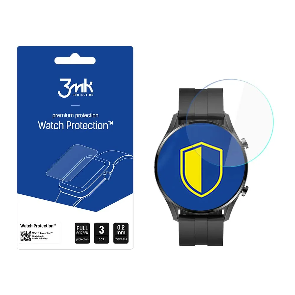 Protective glass for Imilab W12 smartwatch screen - 3mk Watch Protection