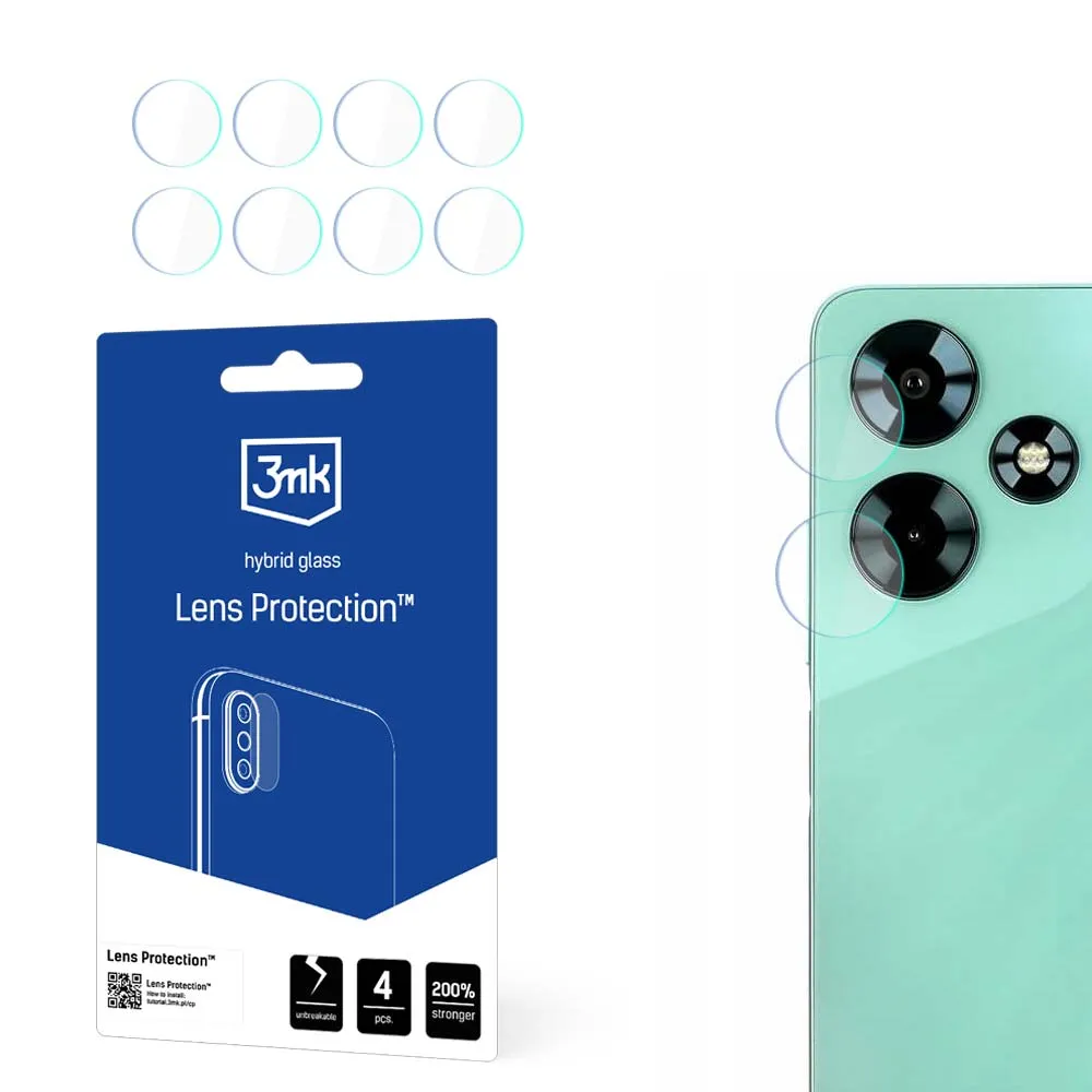 Lens glass for Infinix Hot 30 4G - 3mk Lens Protection