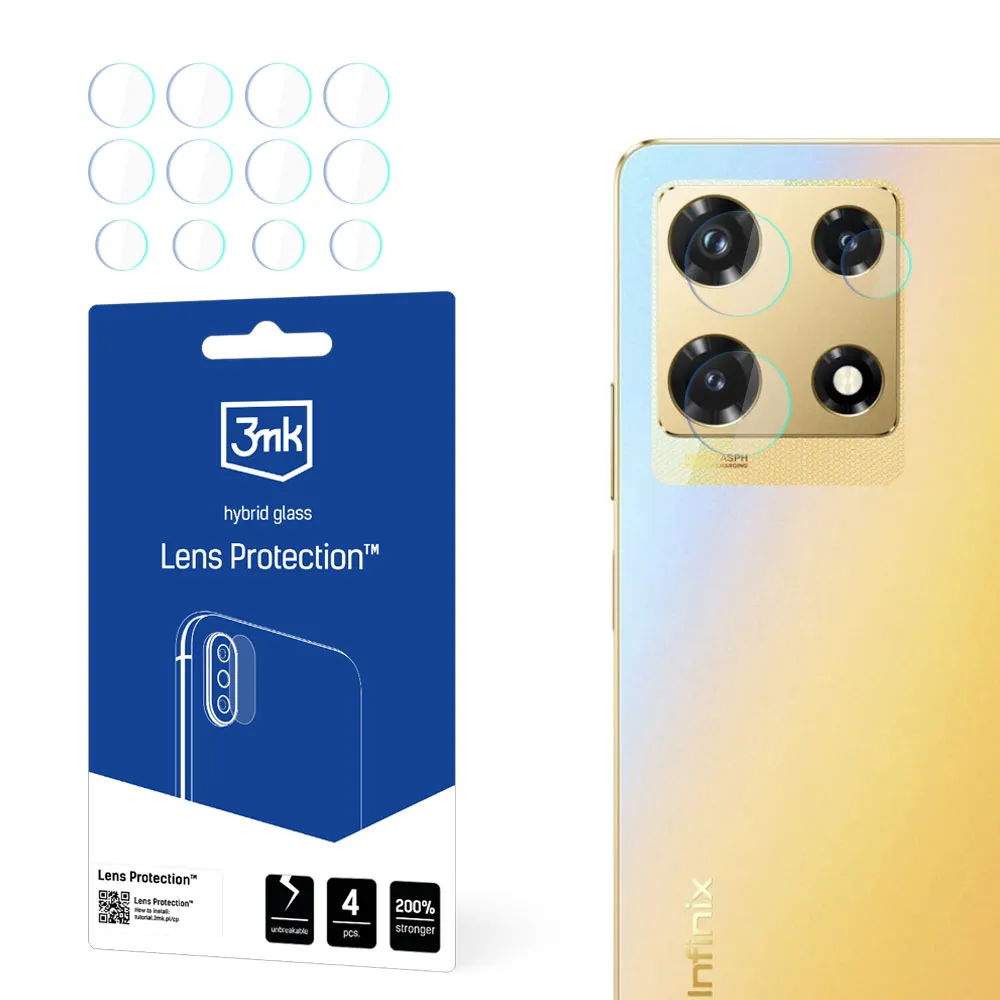 Lens glass for Infinix Note 30 - 3mk Lens Protection