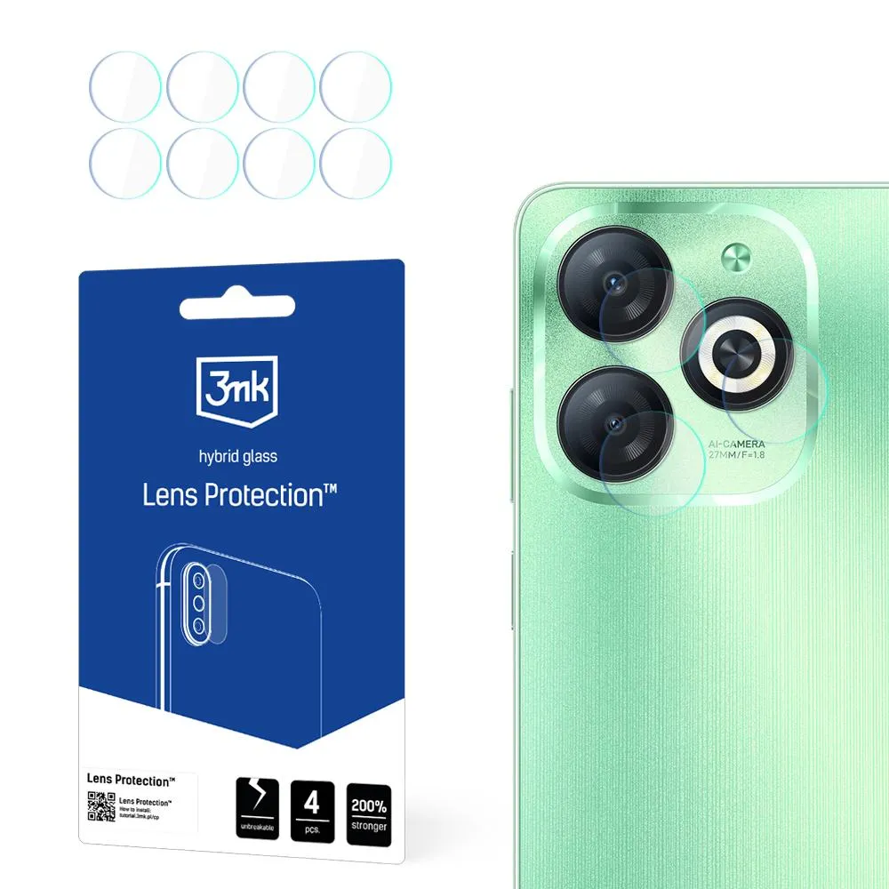 Lens glass for Infinix Smart 8 - 3mk Lens Protection
