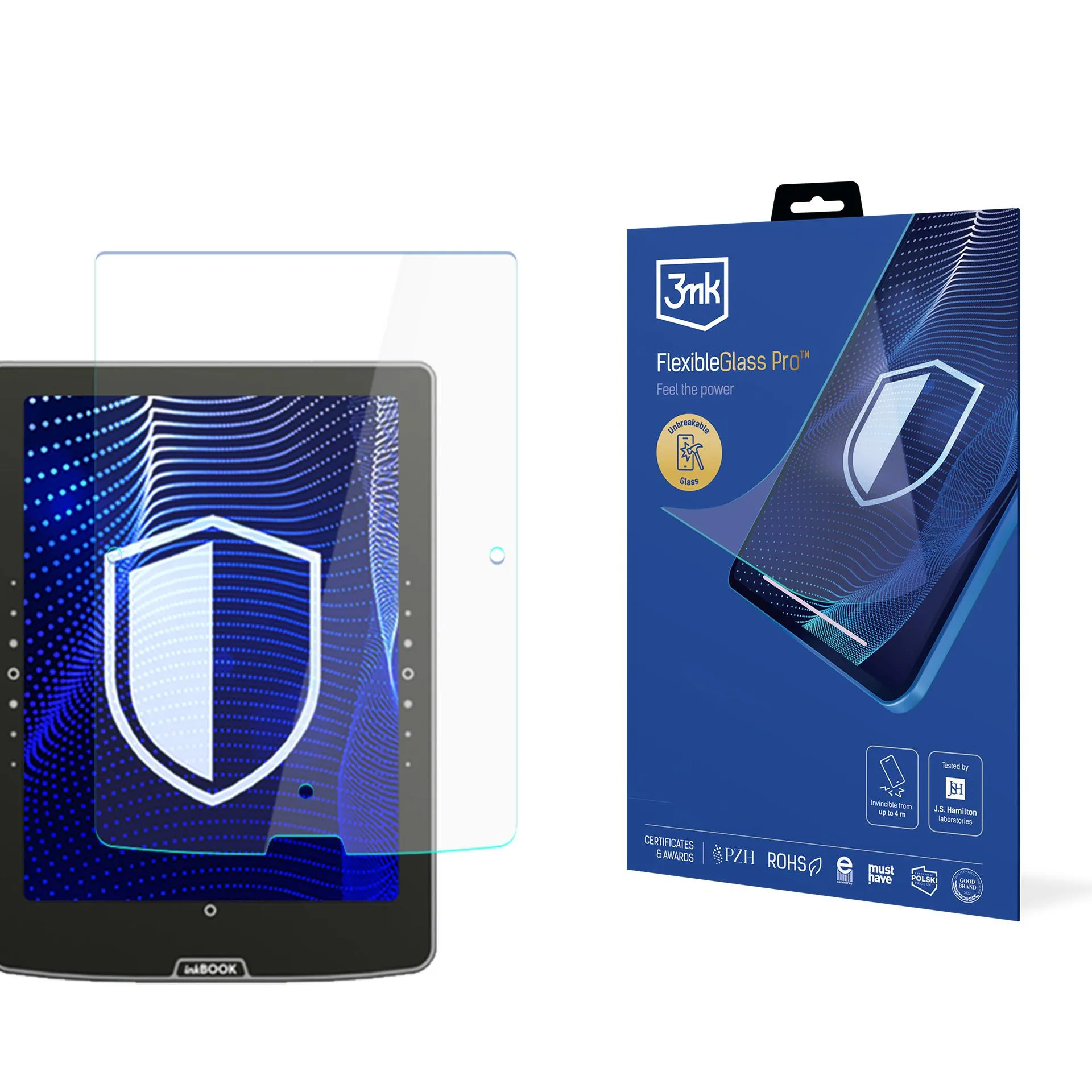 Shatterproof Glass for inkBOOK Solaris 6