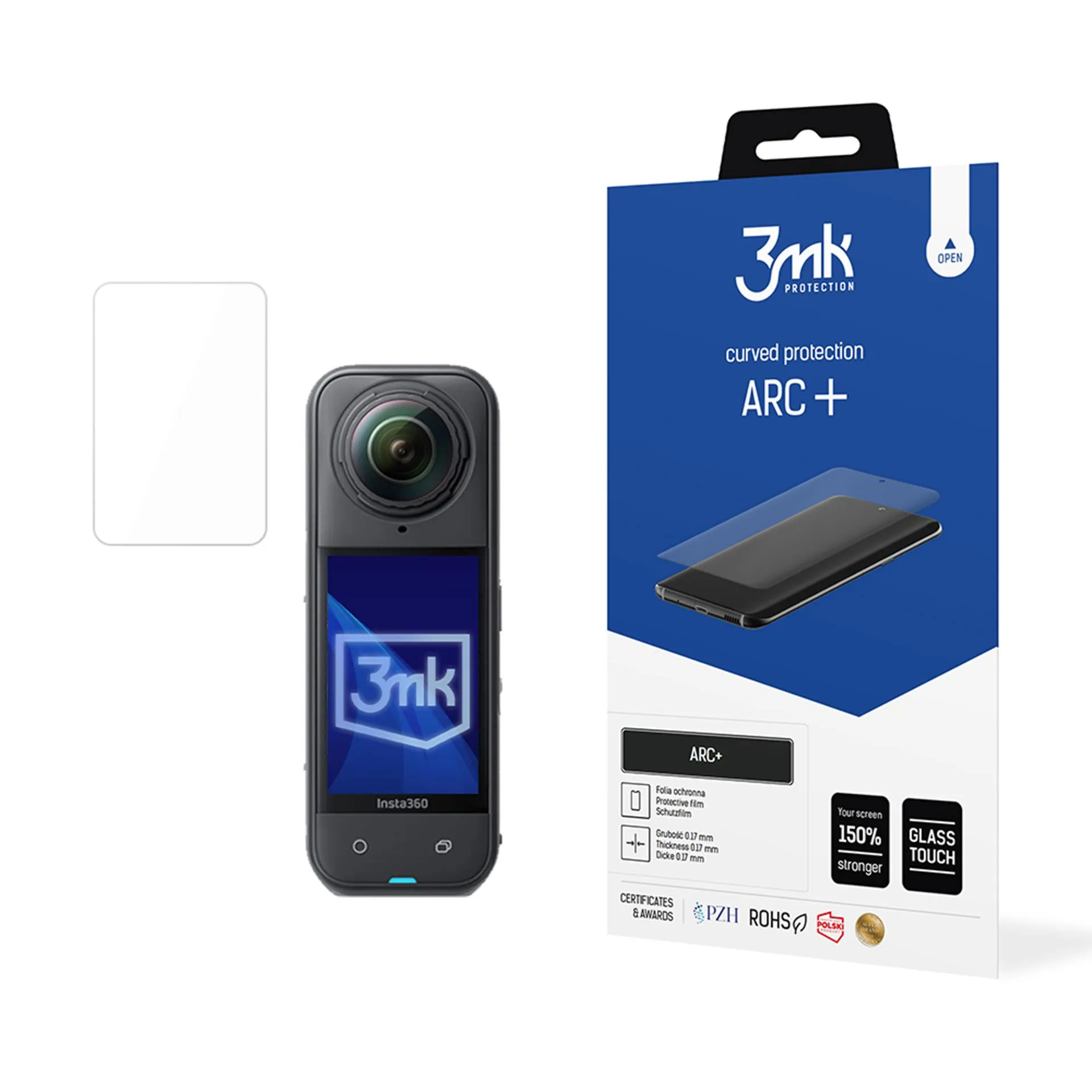 Protective film for Insta360 X5 - 3mk ARC+