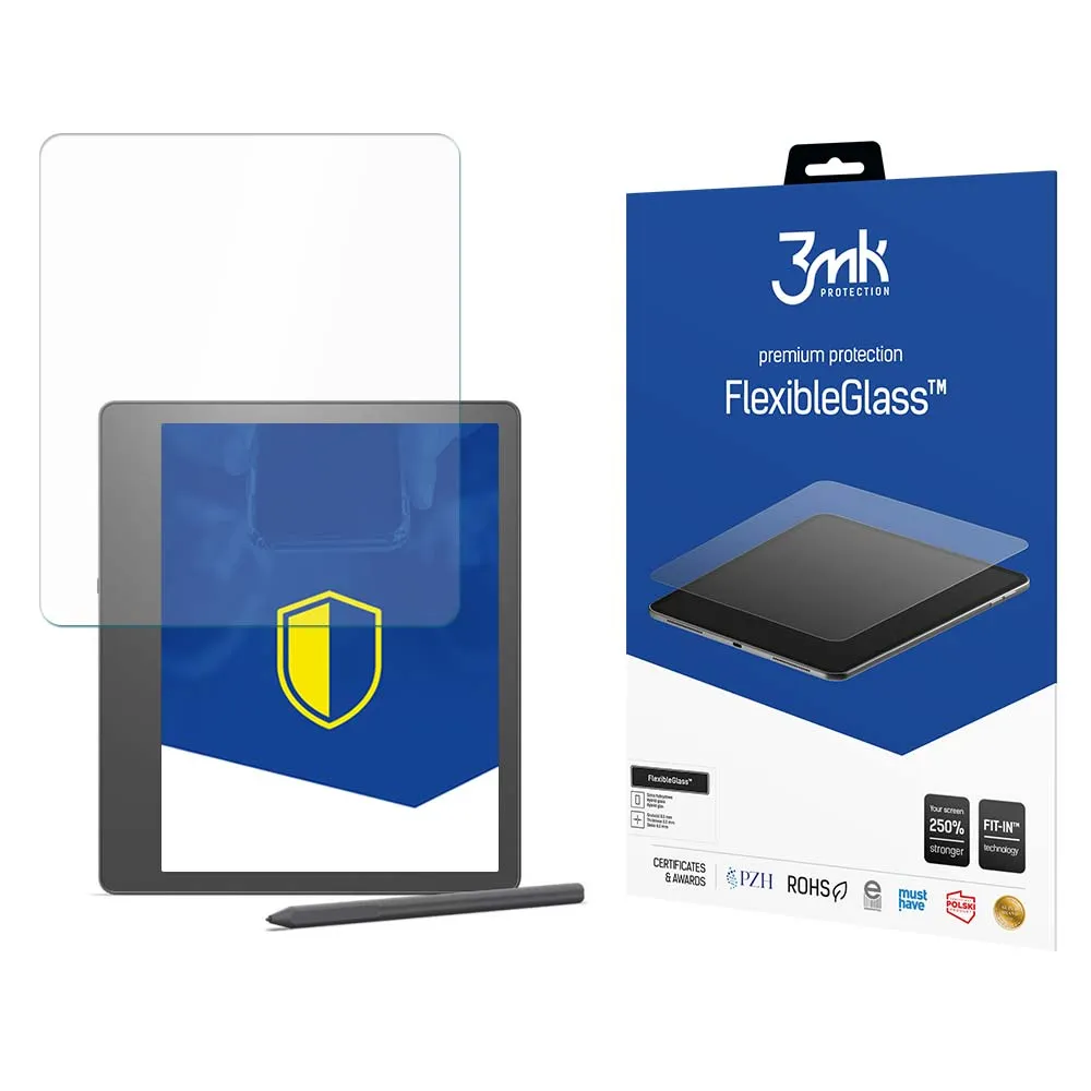 Shatterproof hybrid glass for Kindle Scribe - 3mk FlexibleGlass