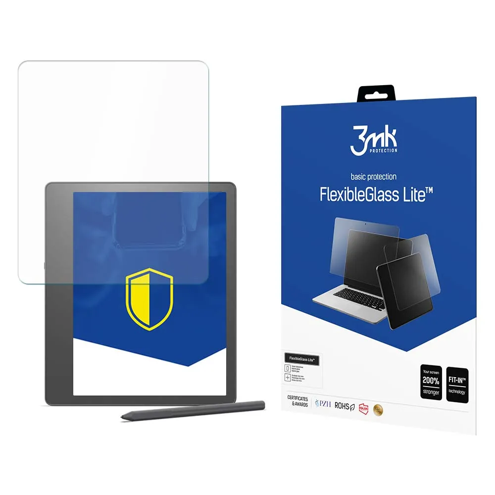 Shatterproof hybrid glass for Kindle Scribe - 3mk FlexibleGlass Lite