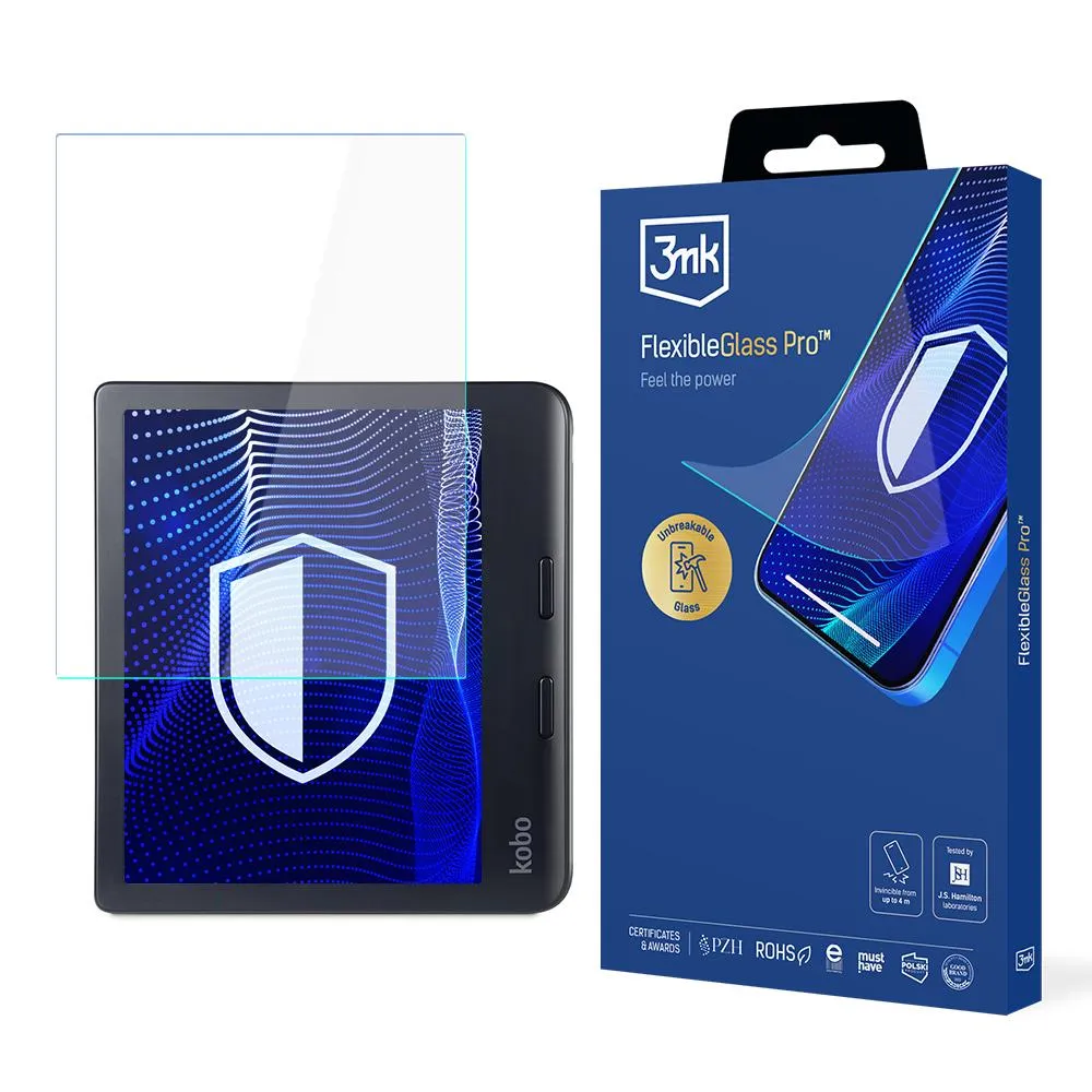 Shatterproof Glass for KOBO Libra Colour - 3mk FlexibleGlass Pro