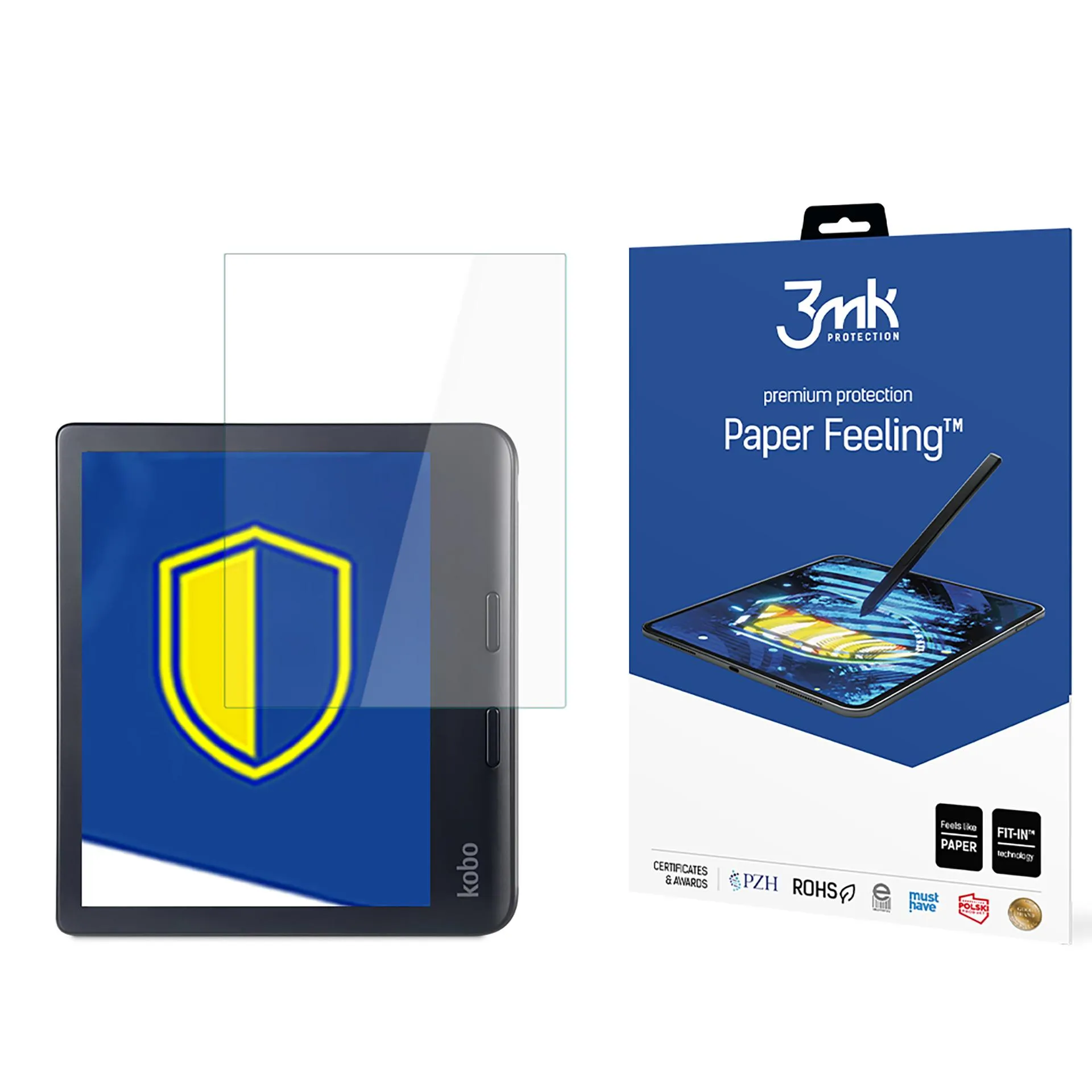 Protective film for KOBO Libra Colour - 3mk Paper Feeling (2 pcs.)