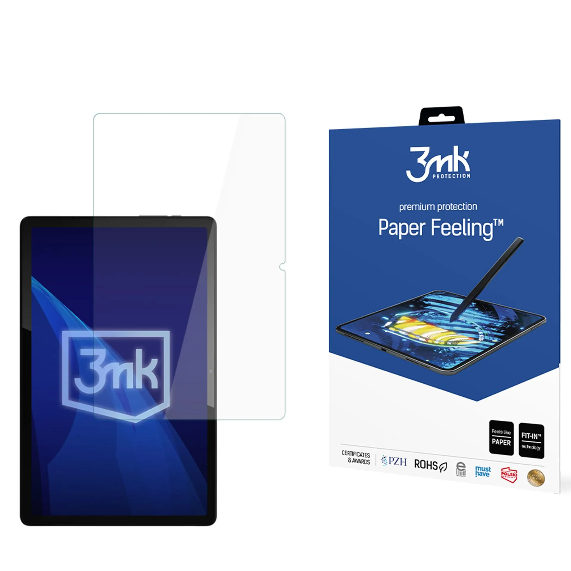 Protective Film for Kruger&Matz Eagle 1075 - 3mk Paper Feeling (2 pcs)