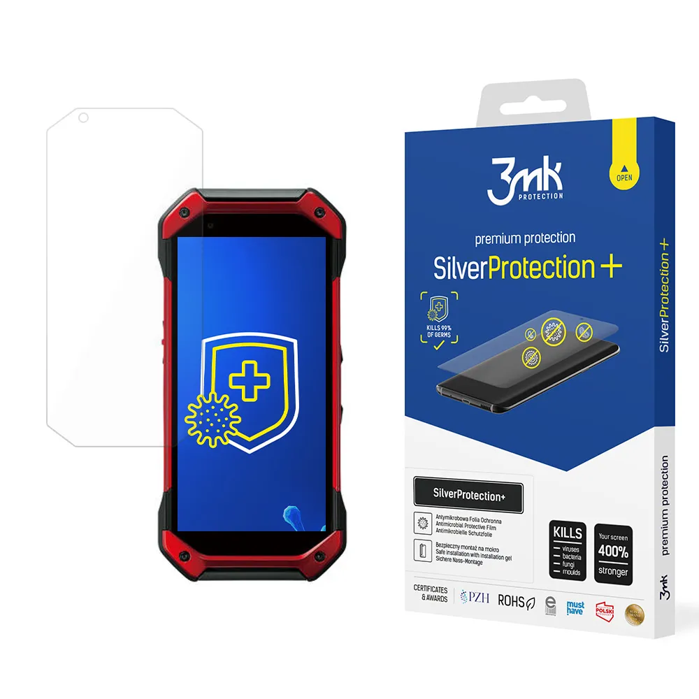 Anti-Shock Protective Film for Kyocera Torque 5G - 3mk SilverProtection+