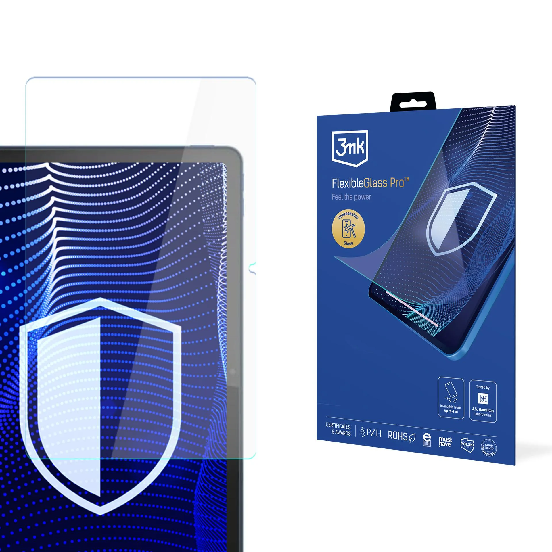 Shatterproof Glass for Lenovo Tab M10A 5G - 3mk FlexibleGlass Pro