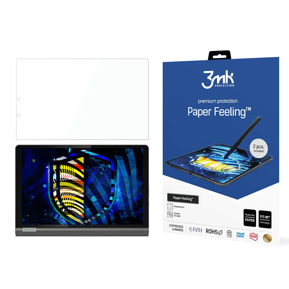 Protective film for Lenovo Yoga Smart Tab  - 3mk Paper Feeling (2 pcs)