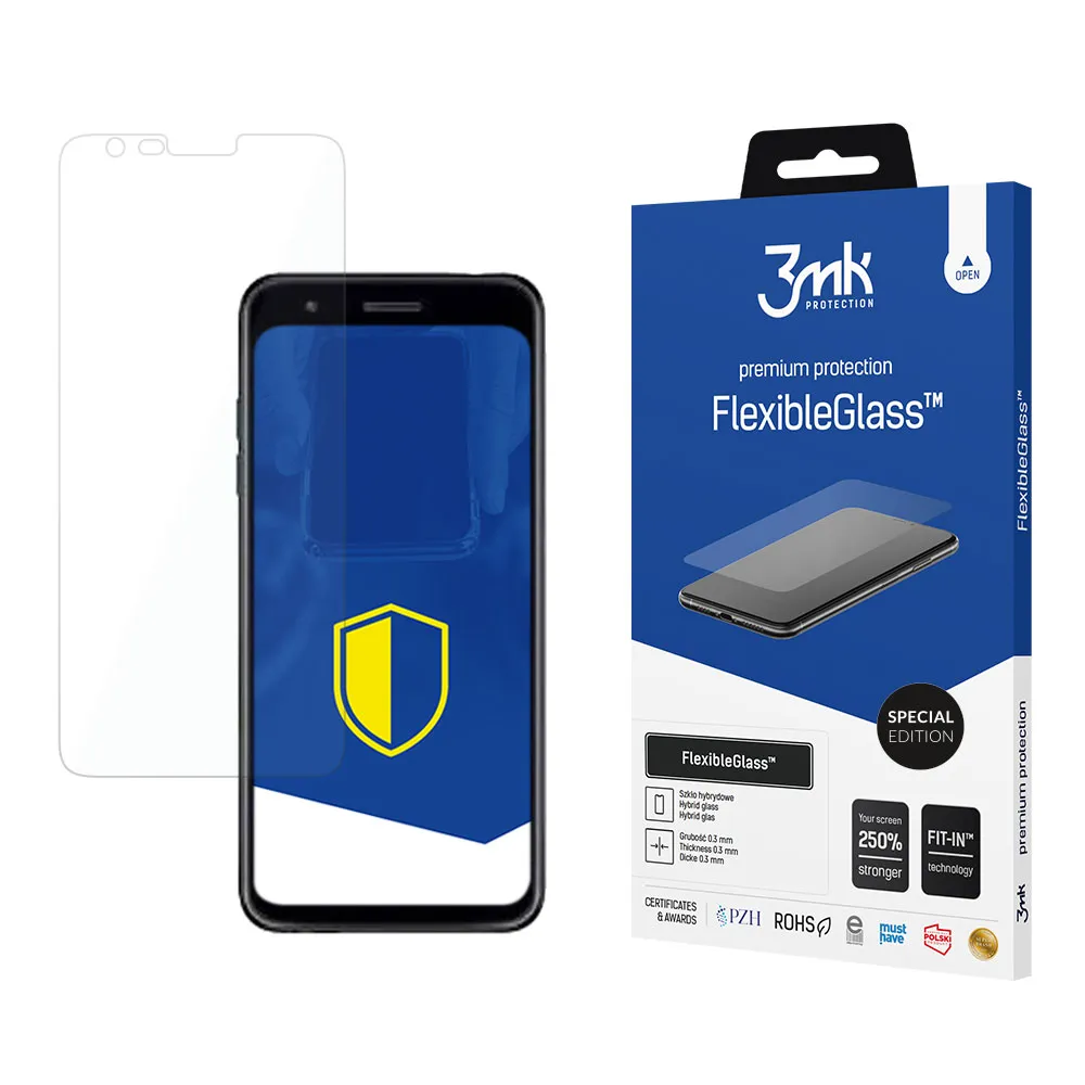 Shatterproof hybrid glass for LG K11 - 3mk FlexibleGlass