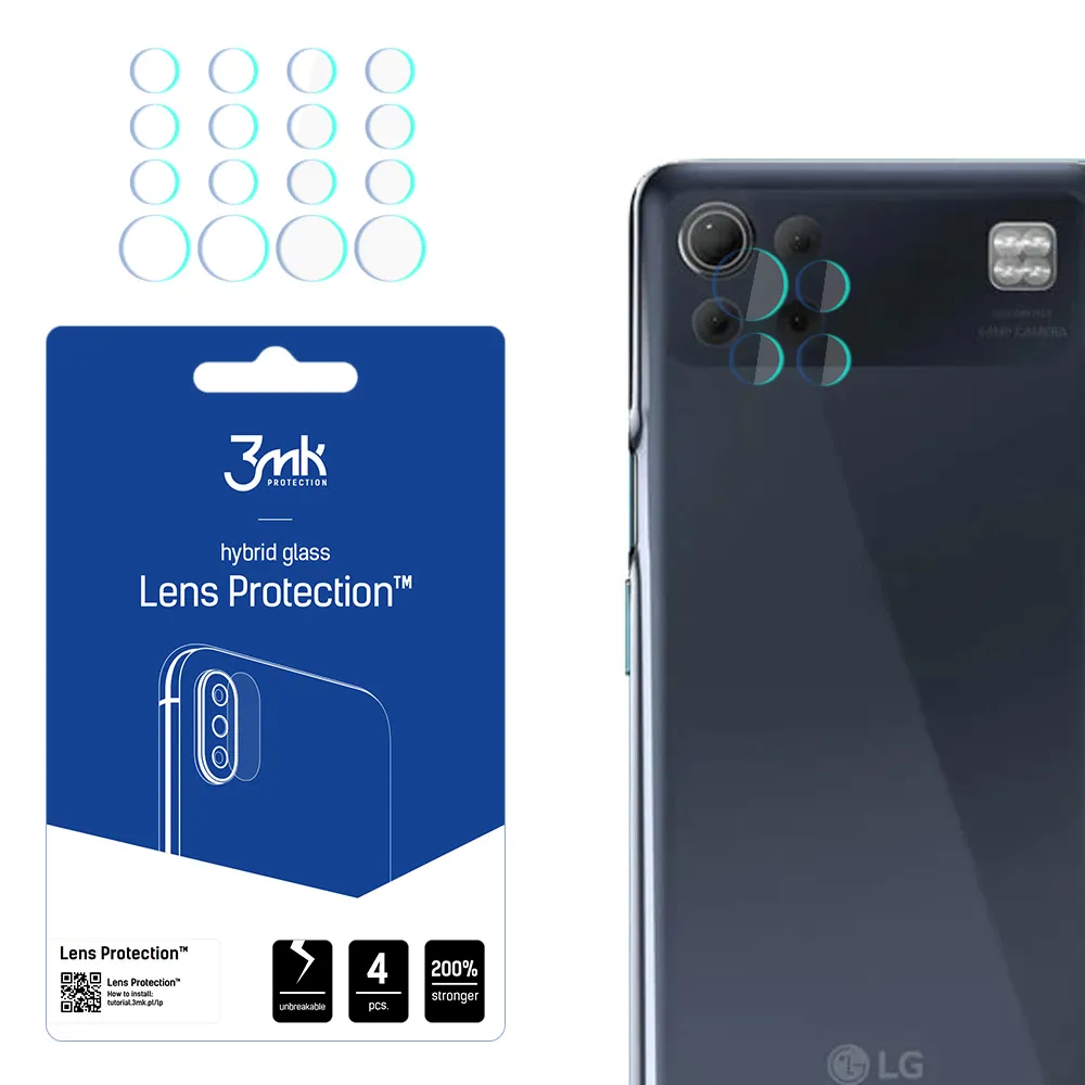 Lens glass for LG K92 - 3mk Lens Protection