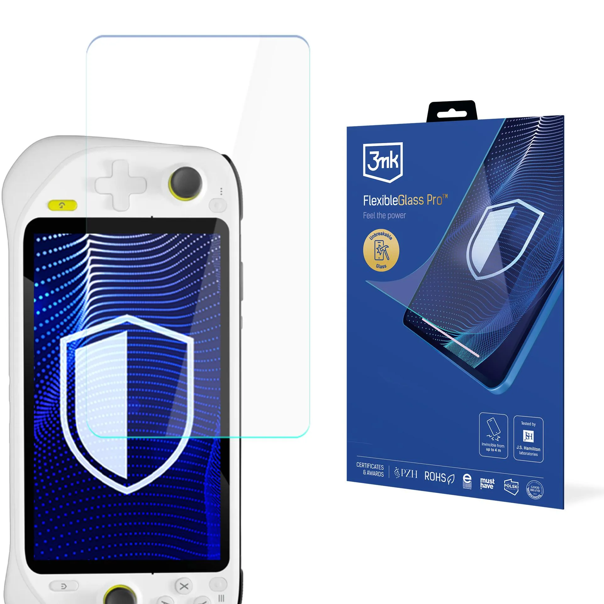 Shatterproof Glass for Logitech G Cloud - 3mk FlexibleGlass Pro