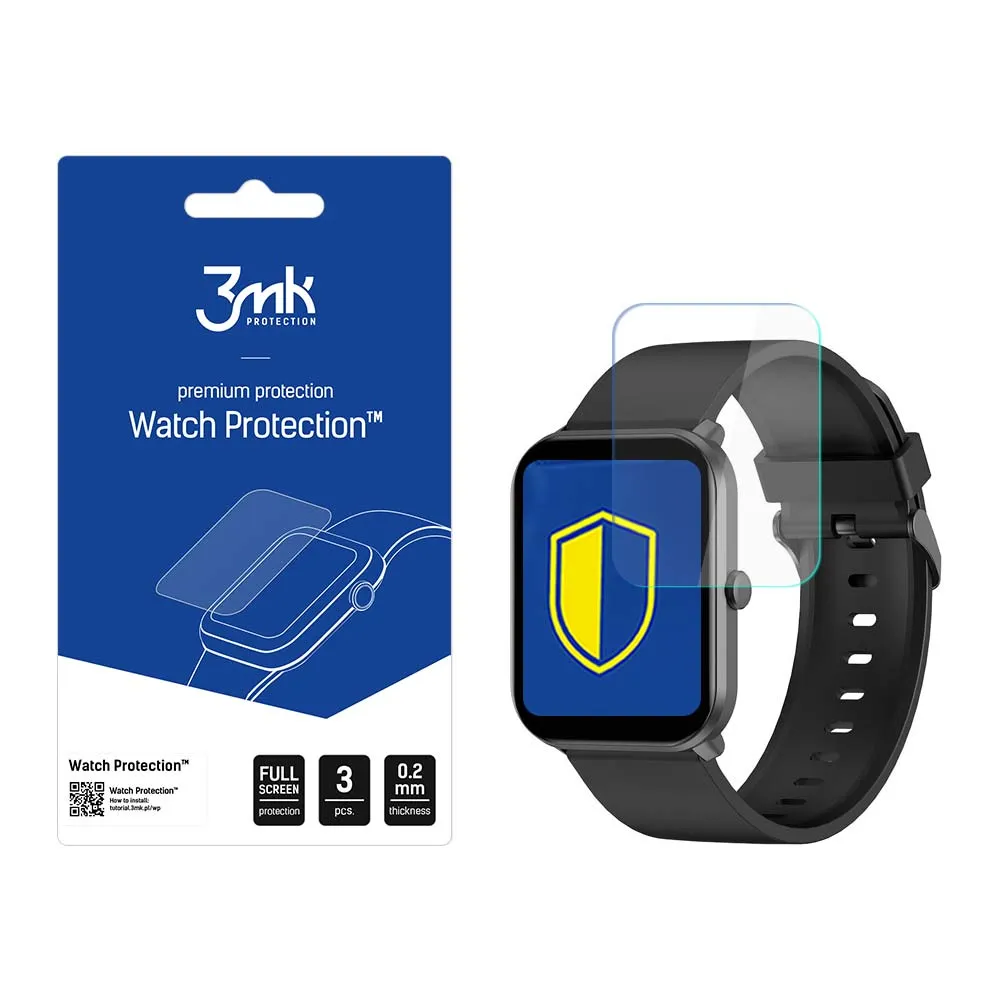 Protective screen film for smartwatch MAXCOM FW36 AURUM SE - 3mk Watch Protection