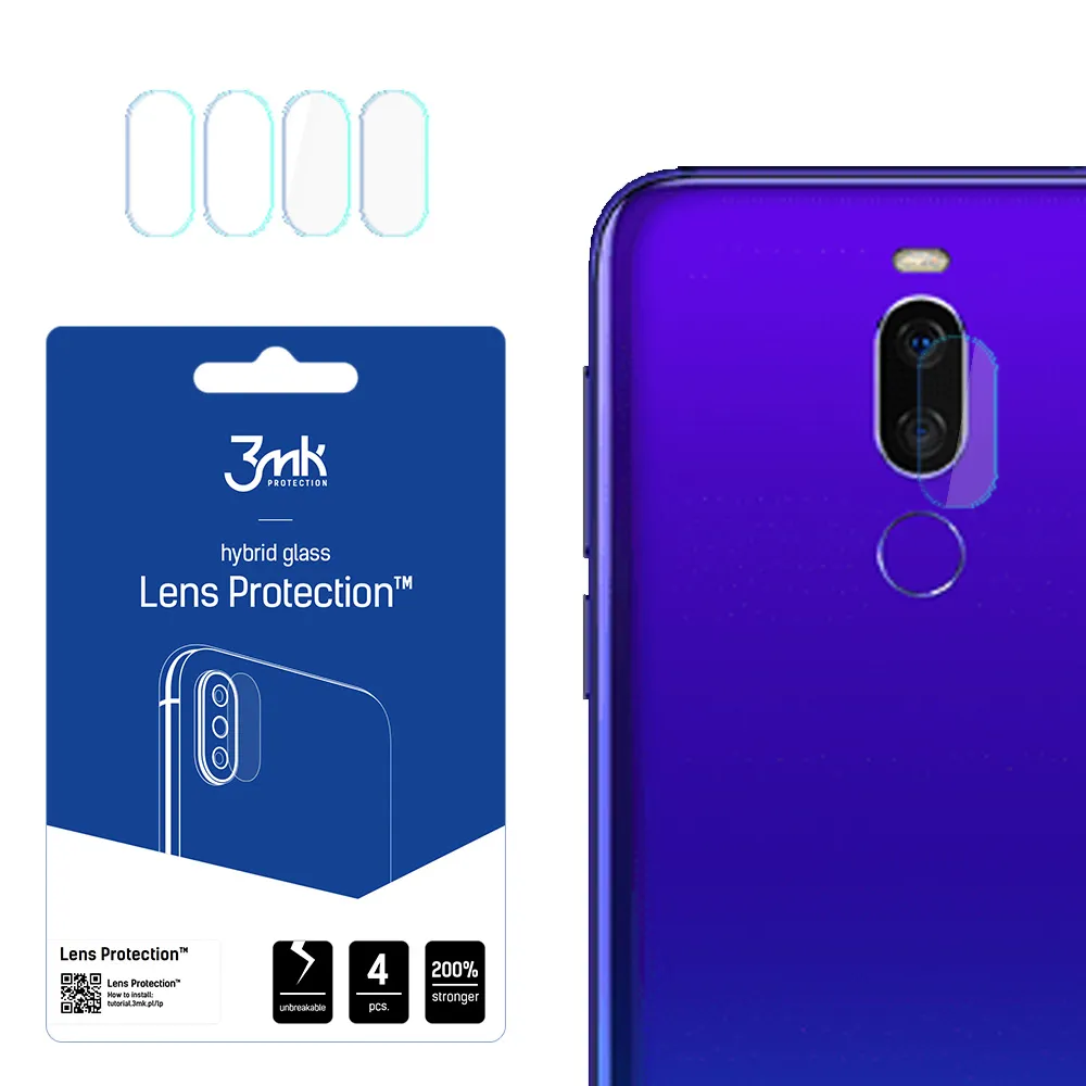 Lens glass for Meizu X8 - 3mk Lens Protection