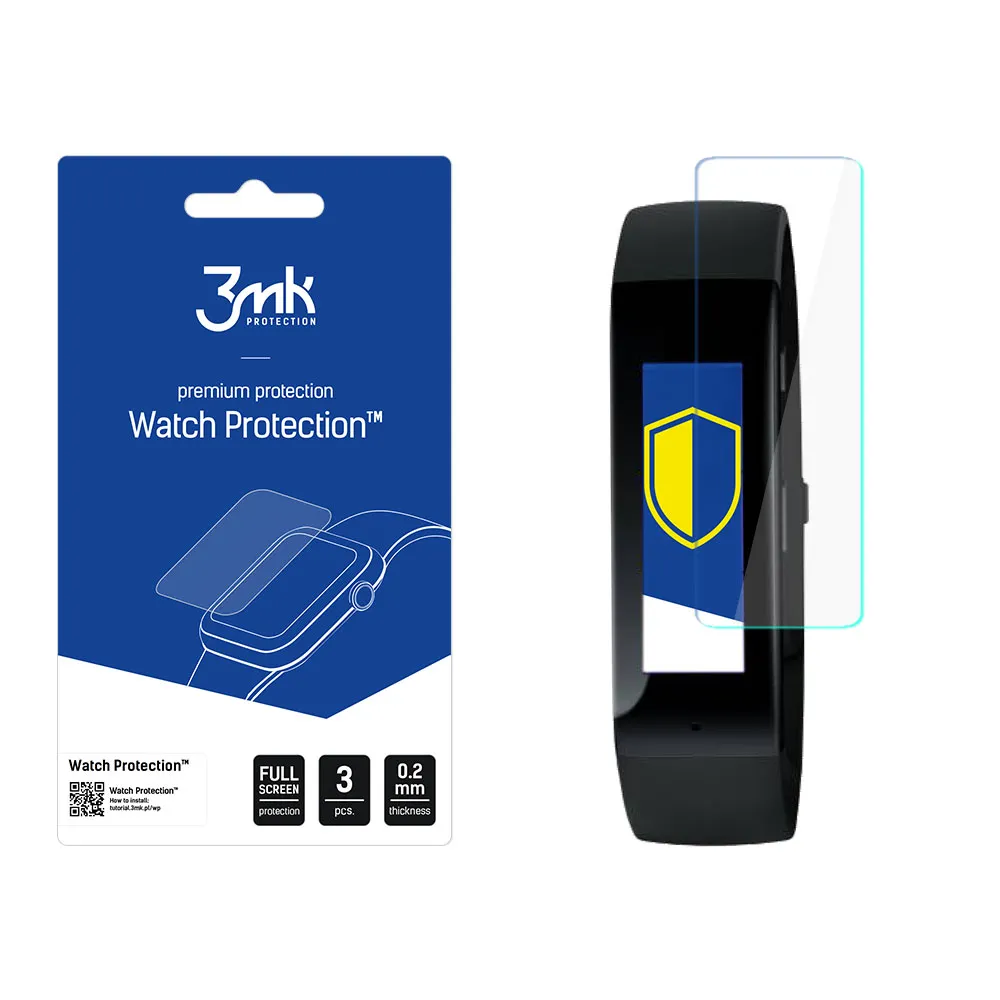 Protective screen film for smartwatch Microsoft Band - 3mk Watch Protection