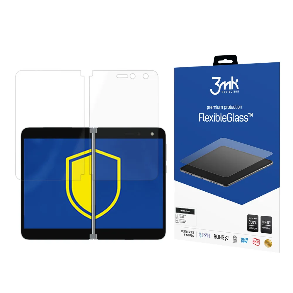 Shatterproof hybrid glass for Microsoft Surface Duo - 3mk FlexibleGlass