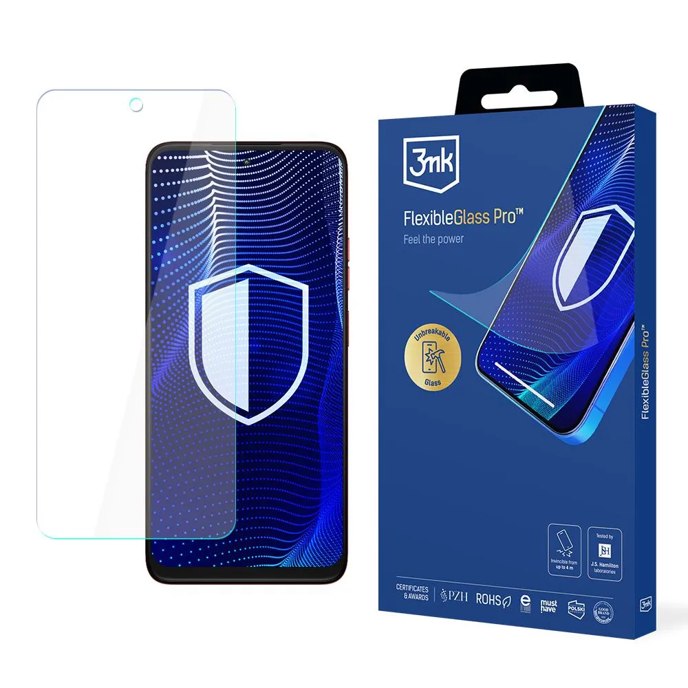 Shatterproof glass for Motorola Moto G35 5G - 3mk FlexibleGlass Pro