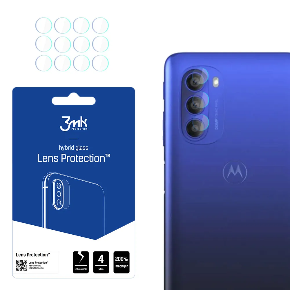 Lens glass for Motorola Moto G51 5G - 3mk Lens Protection