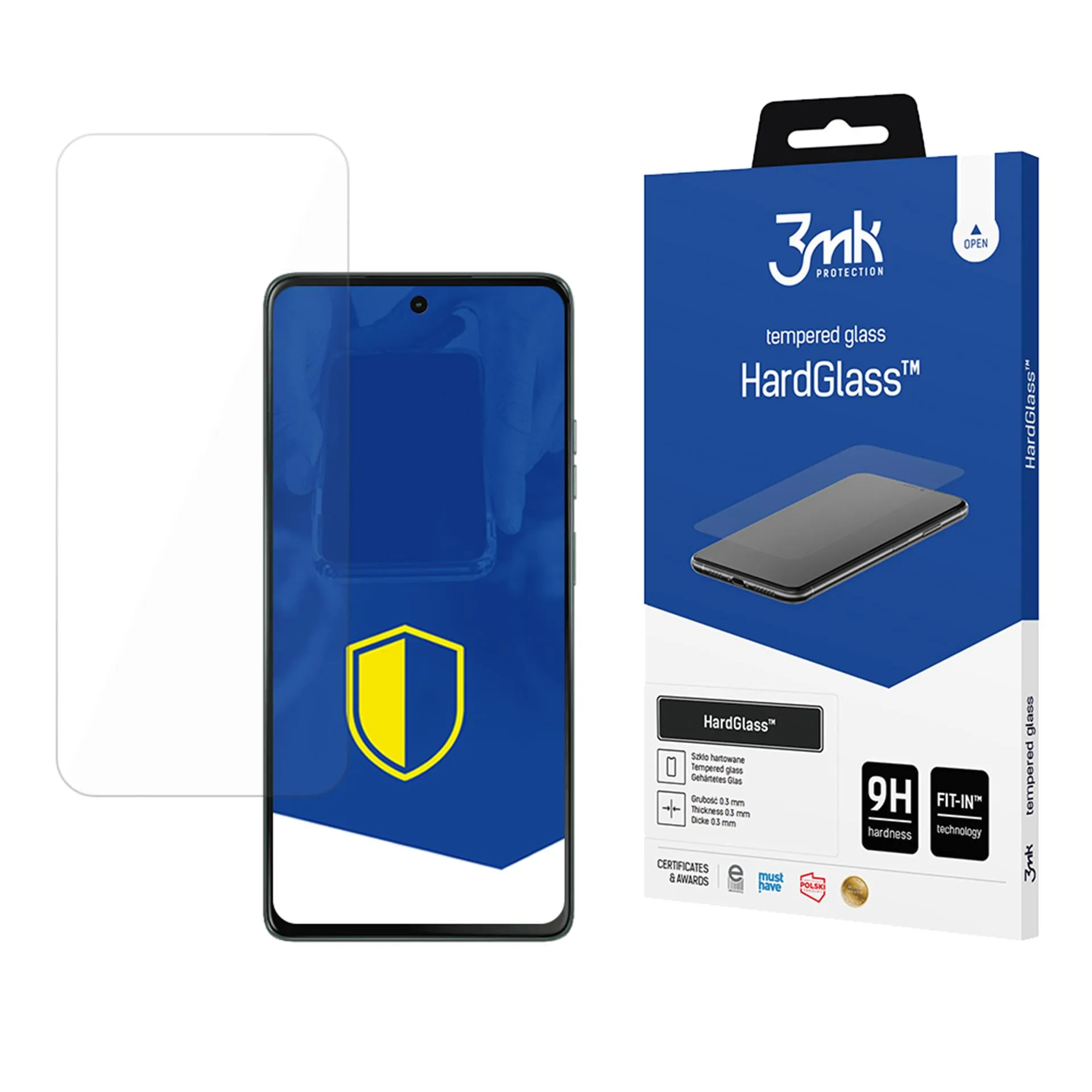 Tempered glass for Motorola Moto G75 - 3mk HardGlass