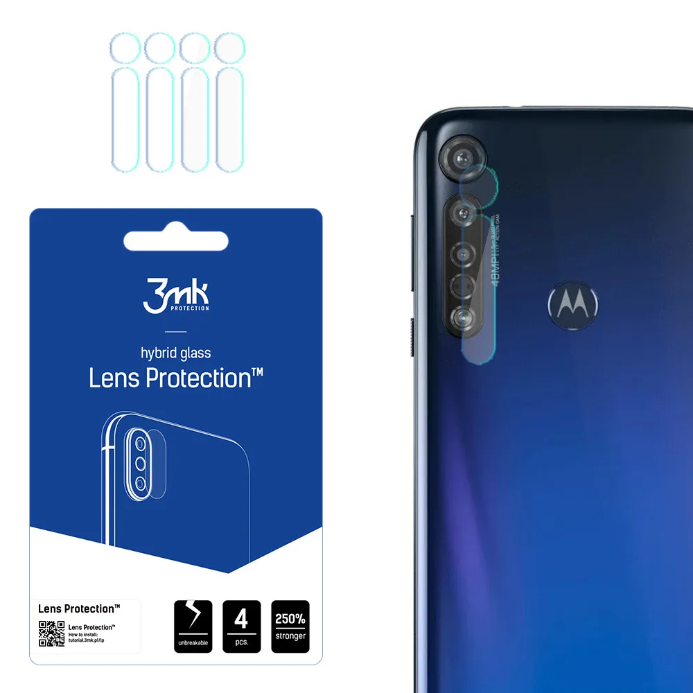 Lens glass for Motorola One Vision Plus - 3mk Lens Protection