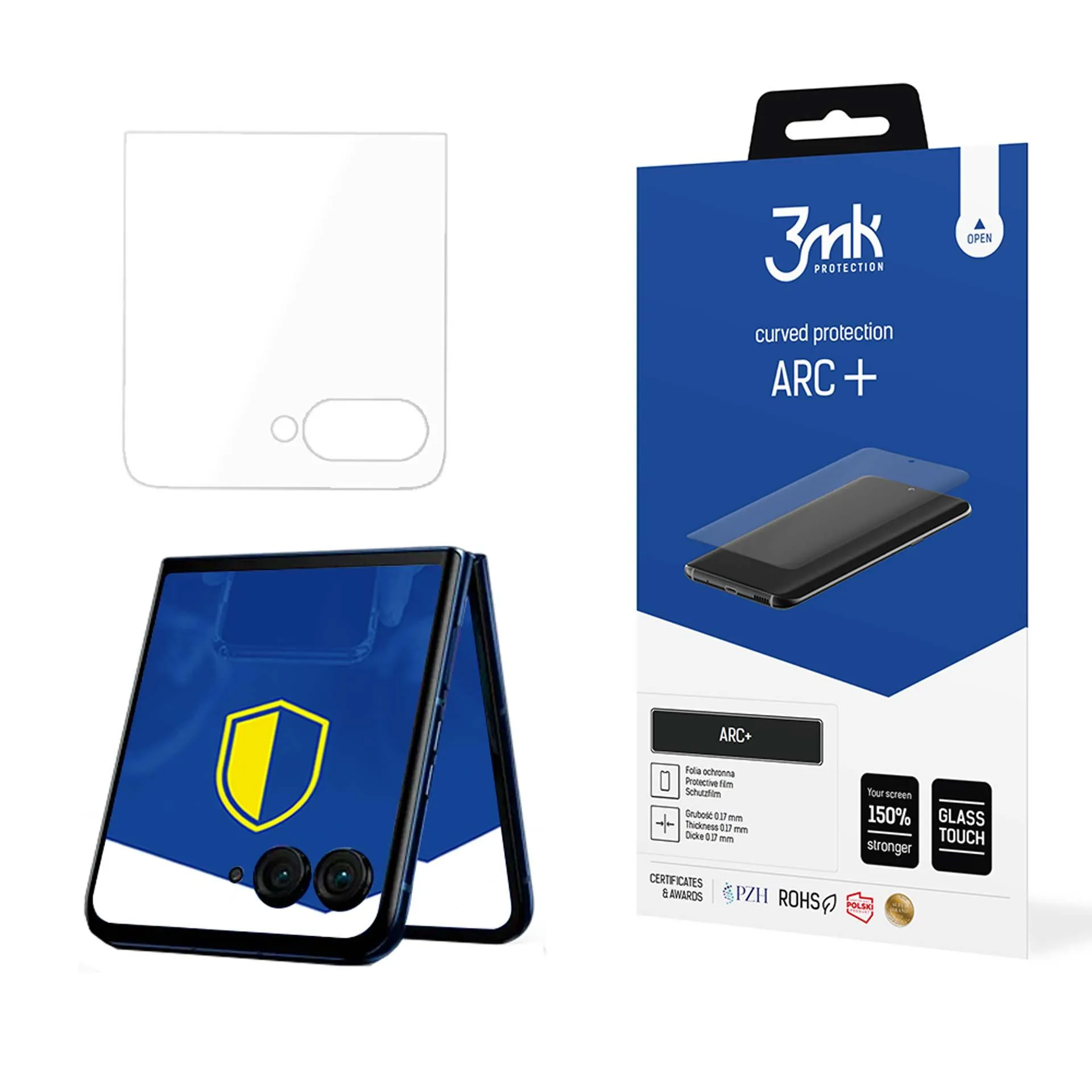 Protective film for Motorola Razr 50 (front) - 3mk ARC+