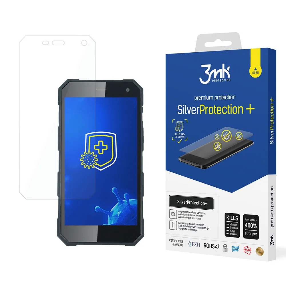 Anti-Shock Protective Film for MyPhone Hammer Energy 2 - 3mk SilverProtection+