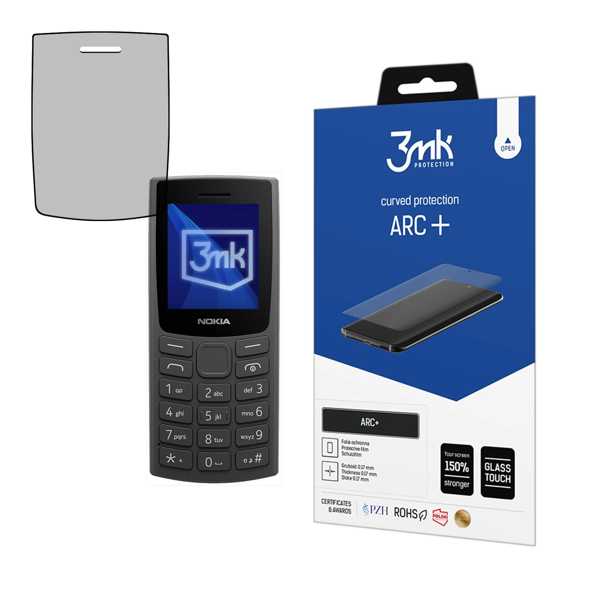 Protective film for Nokia 105 (2023) - 3mk ARC+