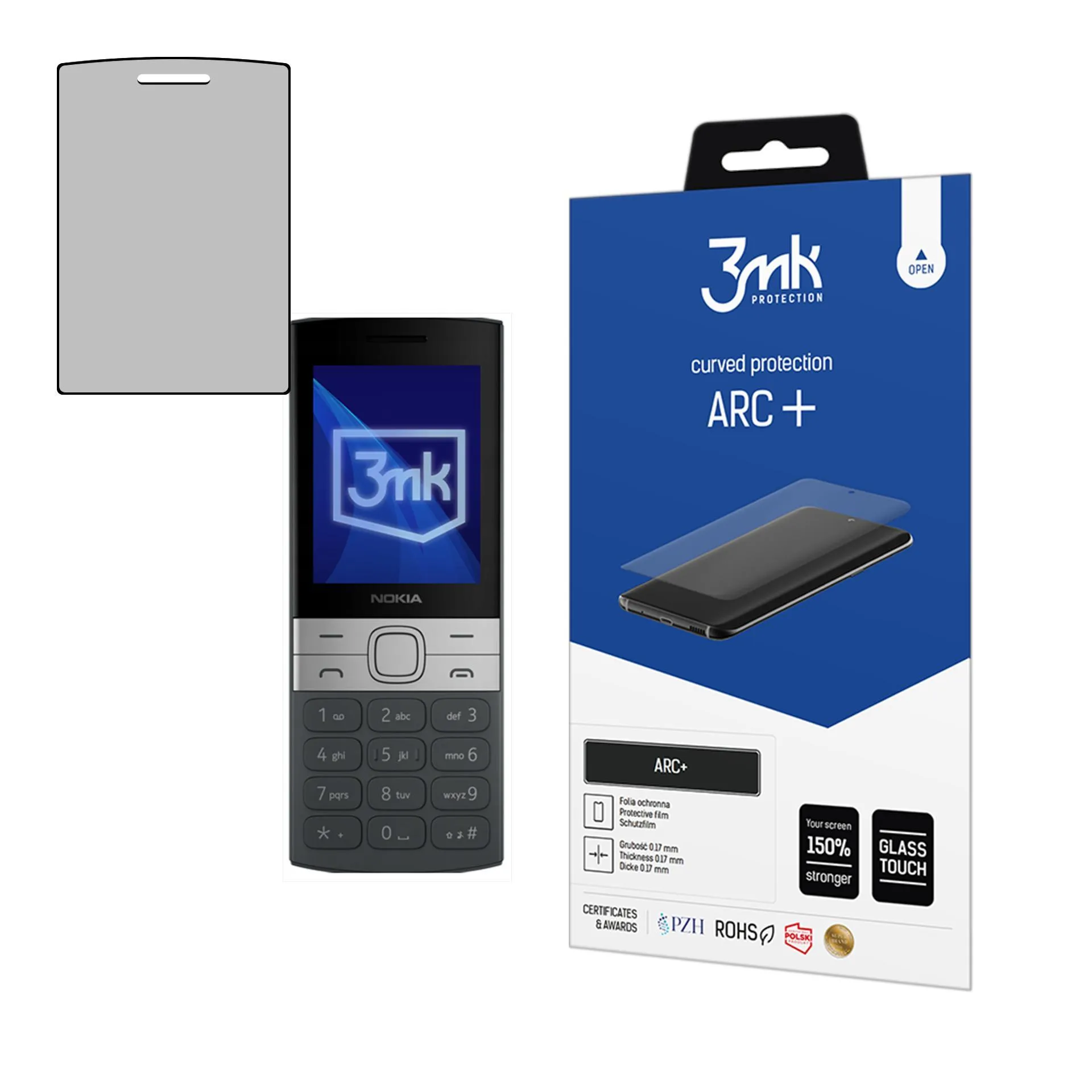 Protective film for Nokia 150 2023 - 3mk ARC+