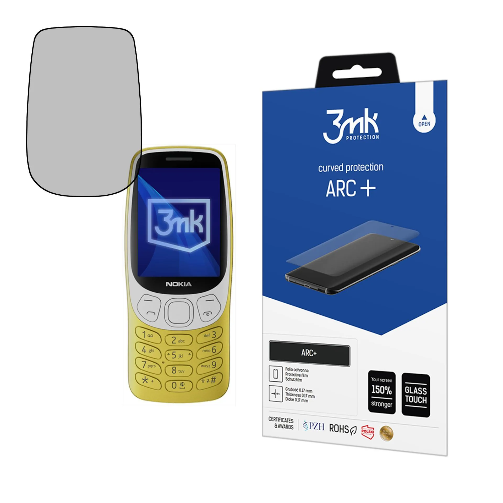 Protective film for Nokia 3210 4G - 3mk ARC+
