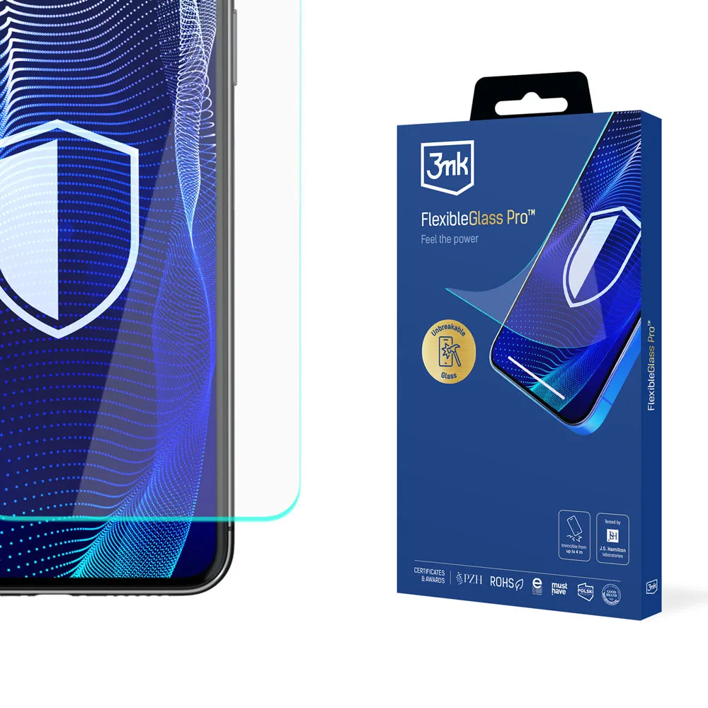 Shatterproof glass for Nokia 7.2 - 3mk FlexibleGlass Pro