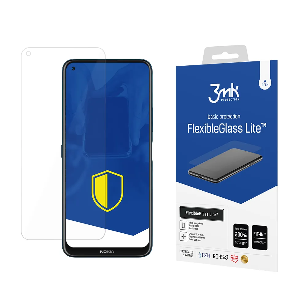 Unbreakable hybrid glass for Nokia 8.3 5G - 3mk FlexibleGlass Lite