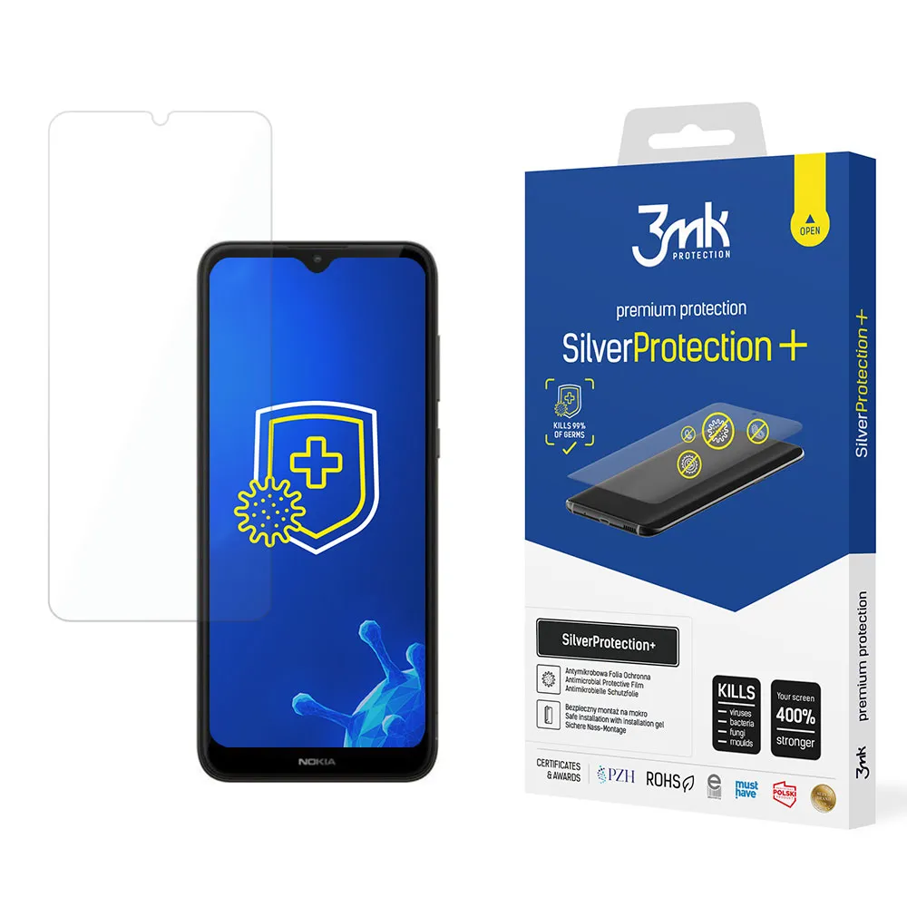 Anti-Shock Protective Film for Nokia C30 - 3mk SilverProtection+