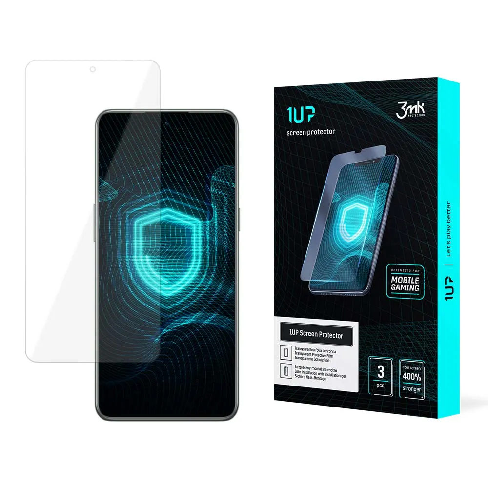 Protective film for OnePlus 10T - 3mk 1UP screen protector (3 pieces)