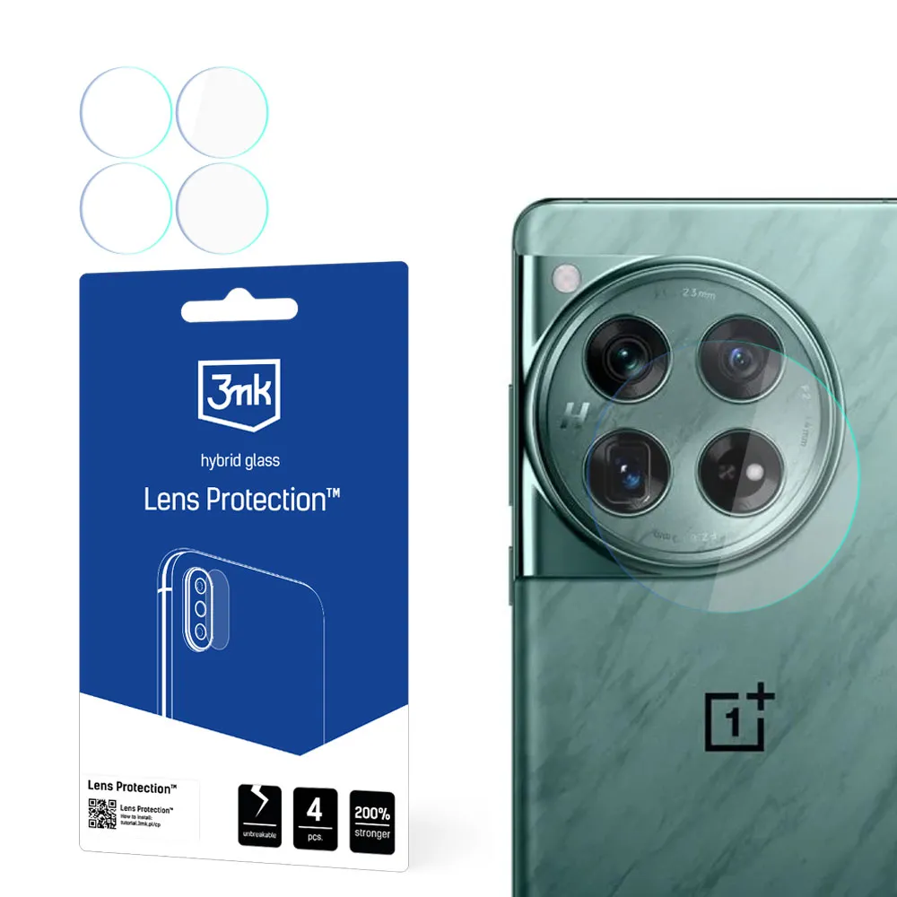 Lens glass for OnePlus 12 - 3mk Lens Protection
