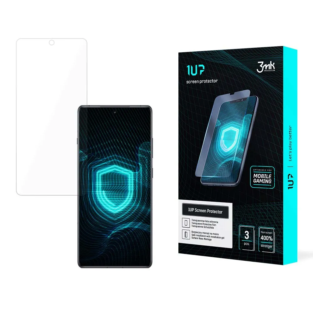 Protective film for OnePlus 12R - 3mk 1UP screen protector (3 pieces)