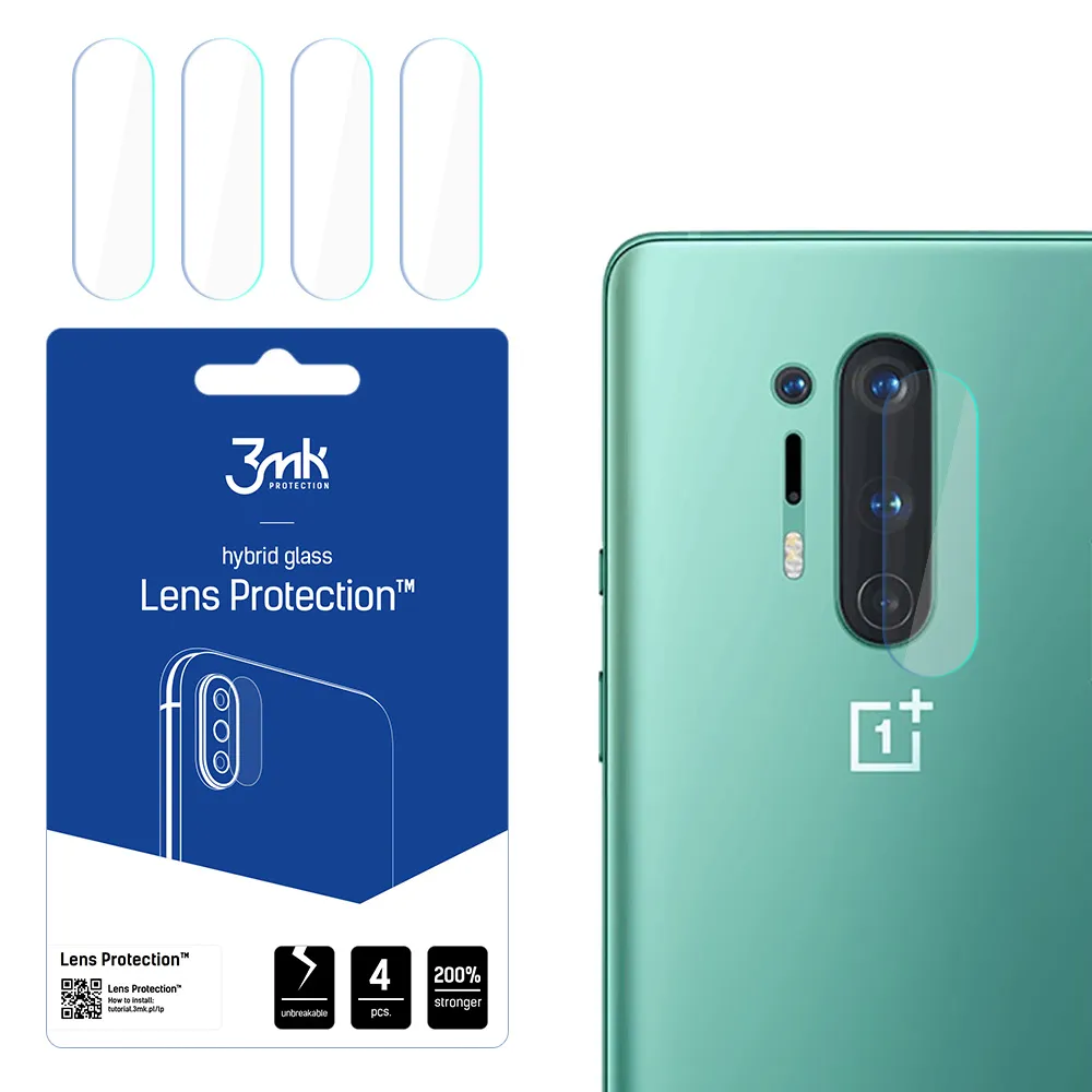 Lens glass for OnePlus 8 5G - 3mk Lens Protection
