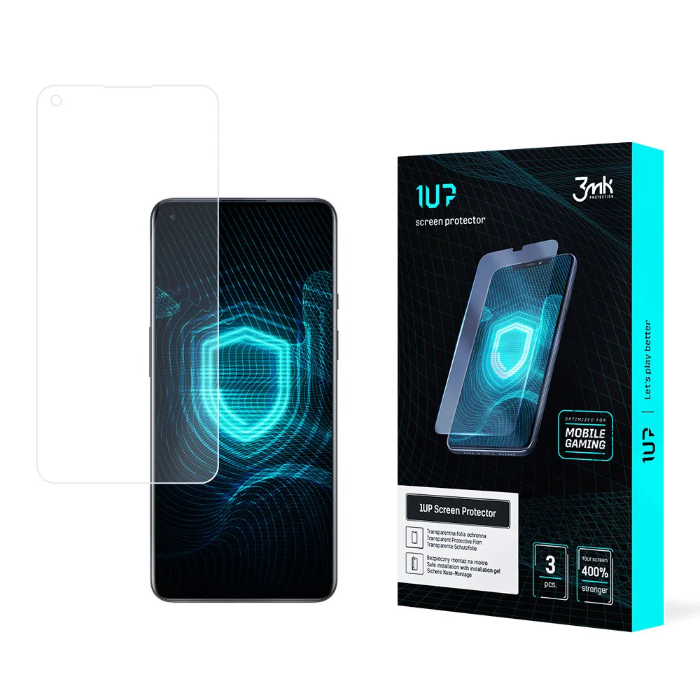 Protective film for OnePlus 9 - 3mk 1UP screen protector (3 pieces)