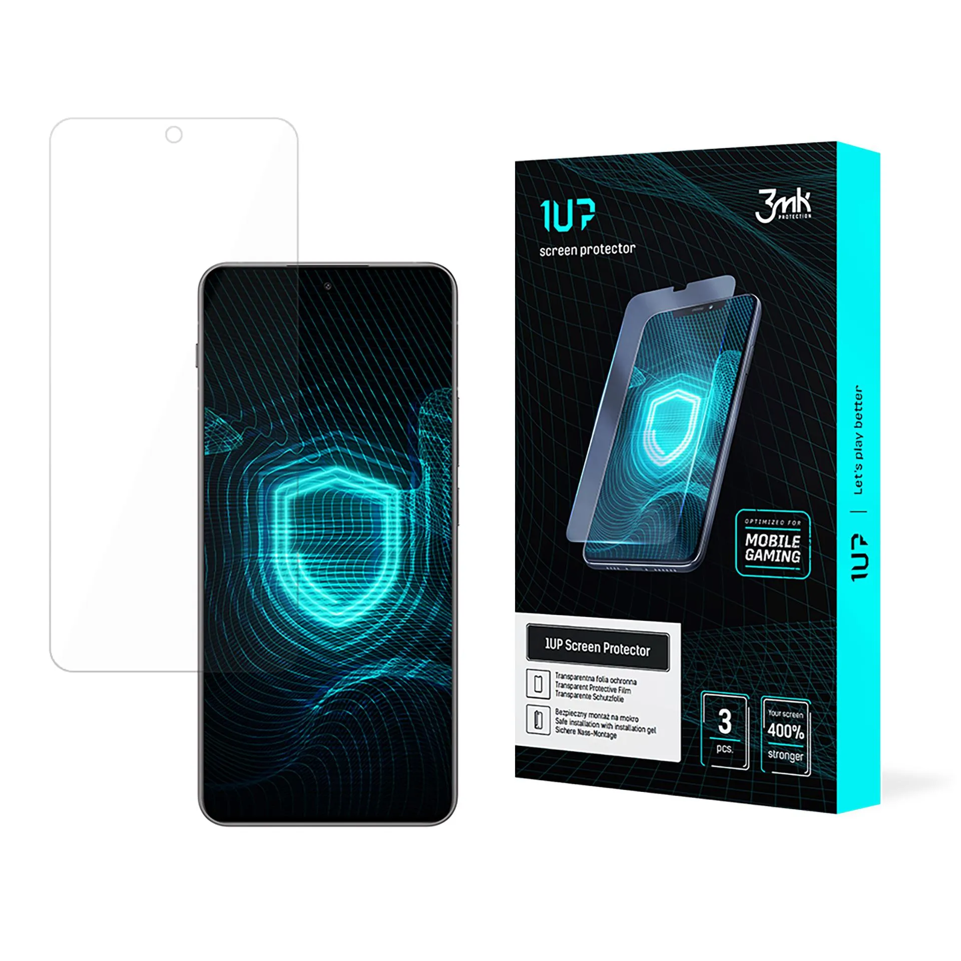 Protective film for OnePlus Nord 4 - 3mk 1UP screen protector (3 pieces)
