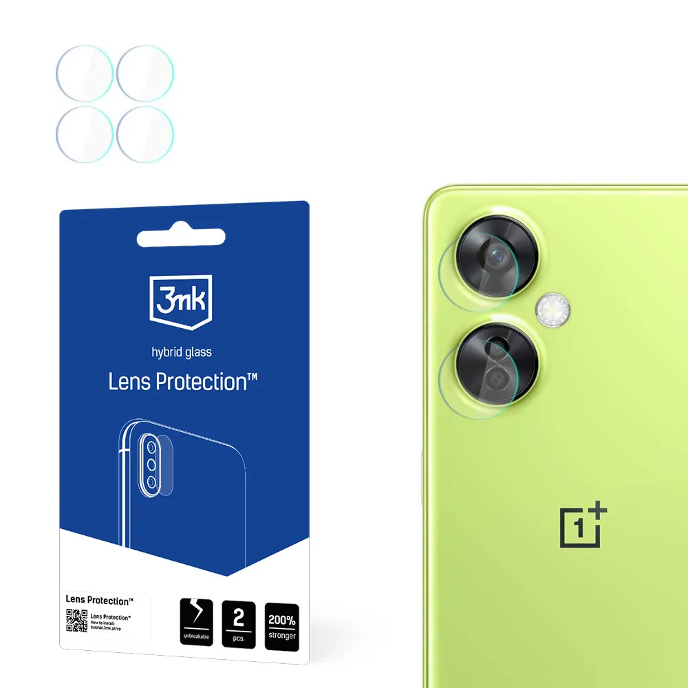 Lens glass for OnePlus Nord CE 3 Lite - 3mk Lens Protection