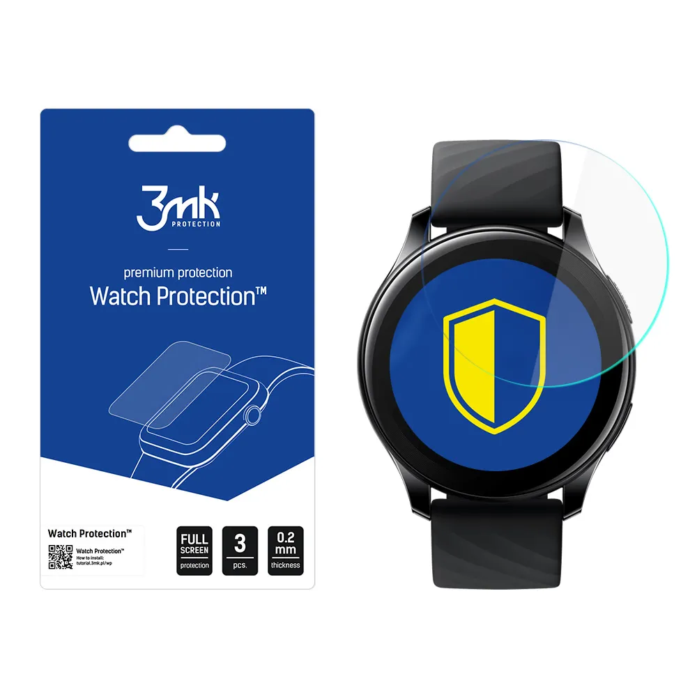 Protective screen film for smartwatch OnePlus Watch - 3mk Watch Protection